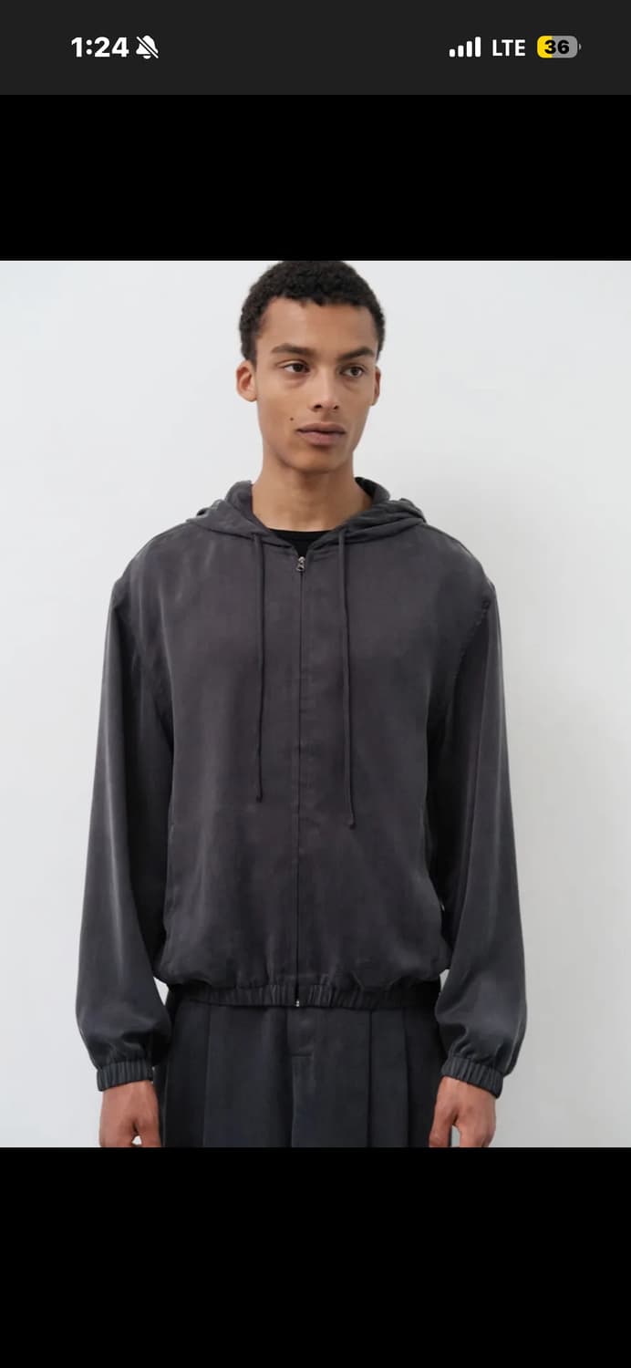 (구매)25ss 아모멘토 큐프로 후드집업 상품이미지1