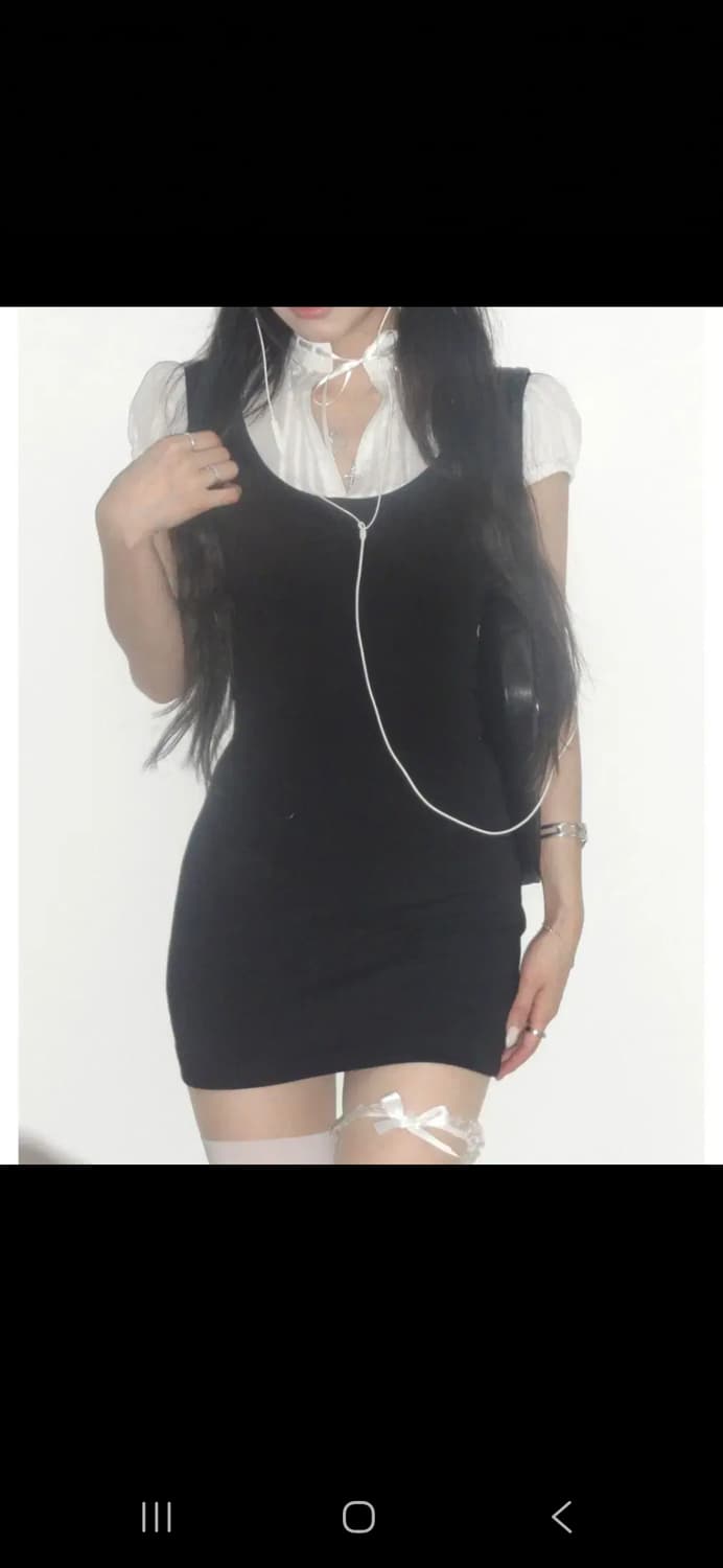 엔젤넘버 angelnumber555 이터널 걸후드 원피스 구해요 상품이미지1