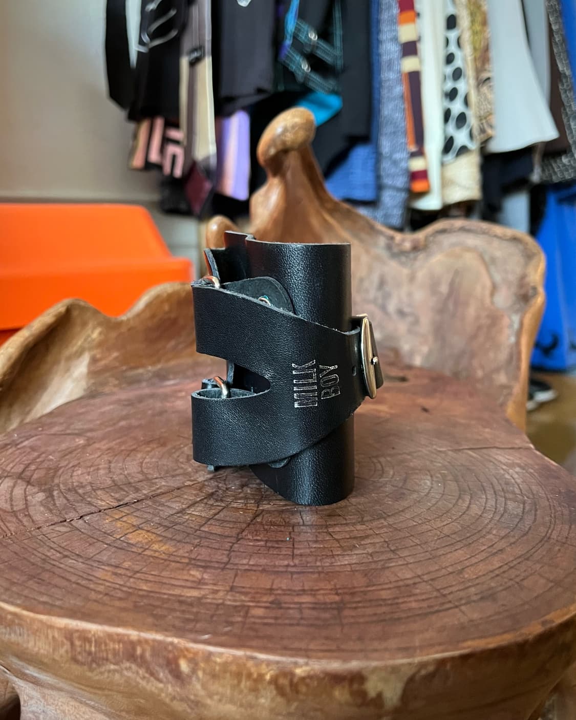 1990s MILKBOY Leather Bondage Bangle 상품이미지4
