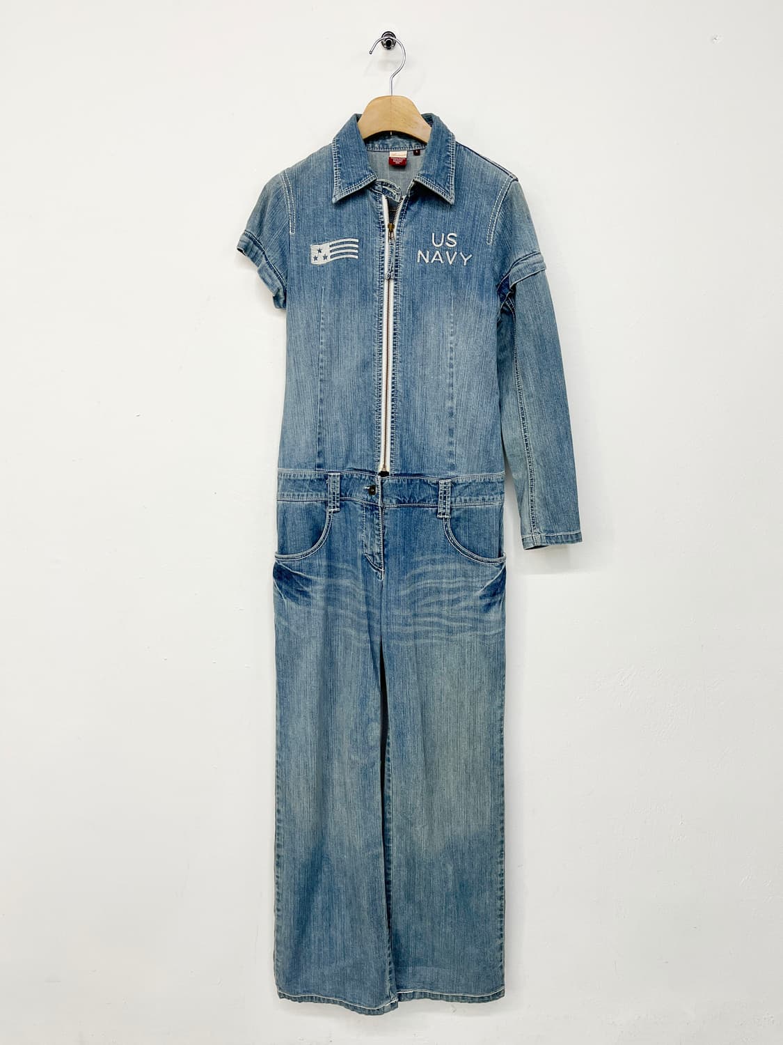 아비렉스 데님 점프수트 상품이미지5