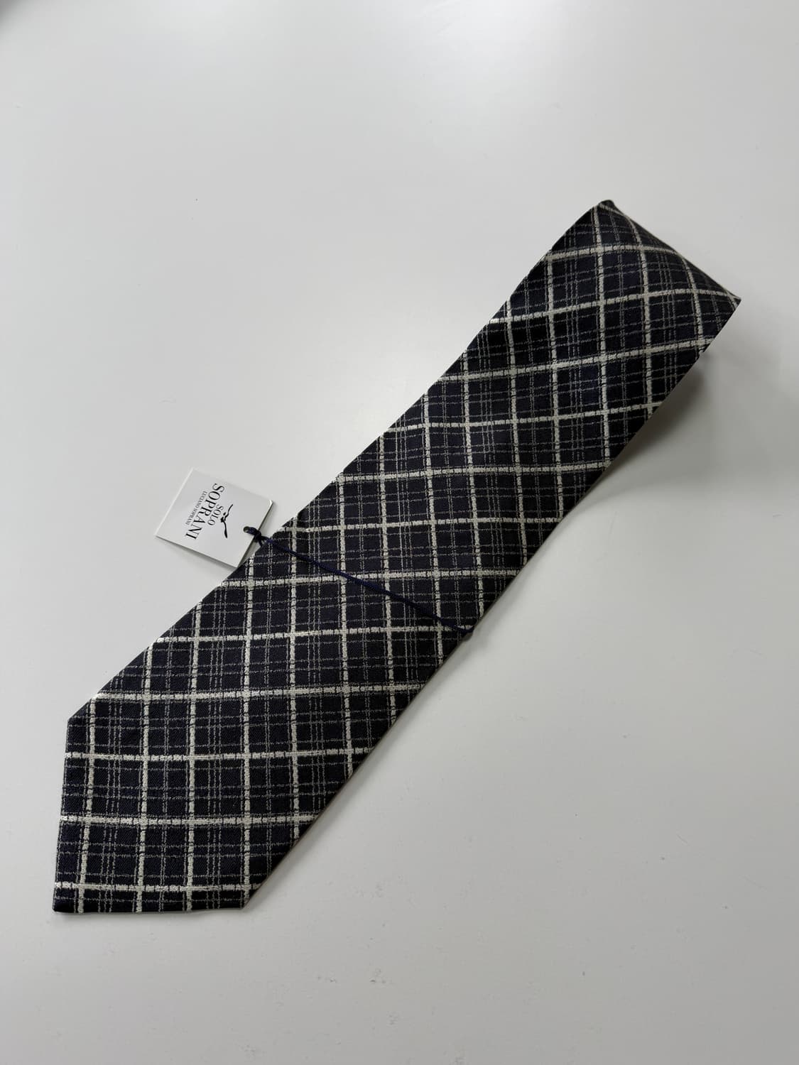 루치아노 소프라니(LUCIANO SOPRANI) 실크 넥타이 9.2cm 상품이미지1