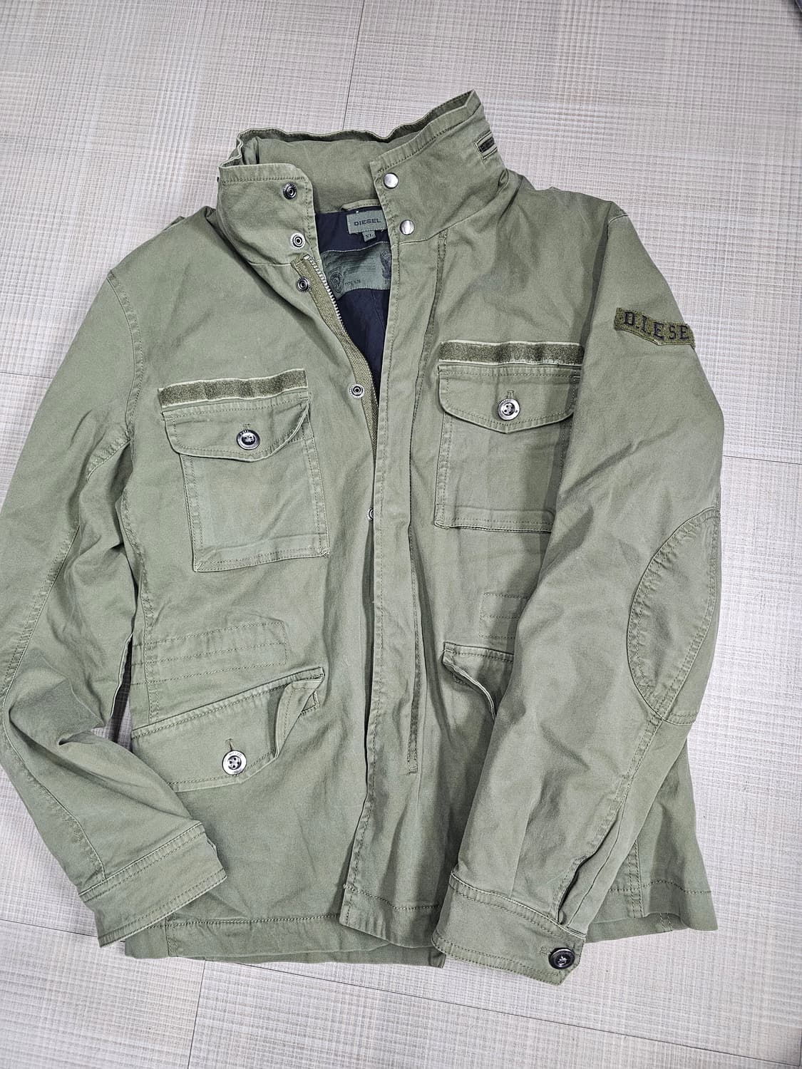 디젤 카키 야상 자켓 정품 상품이미지1