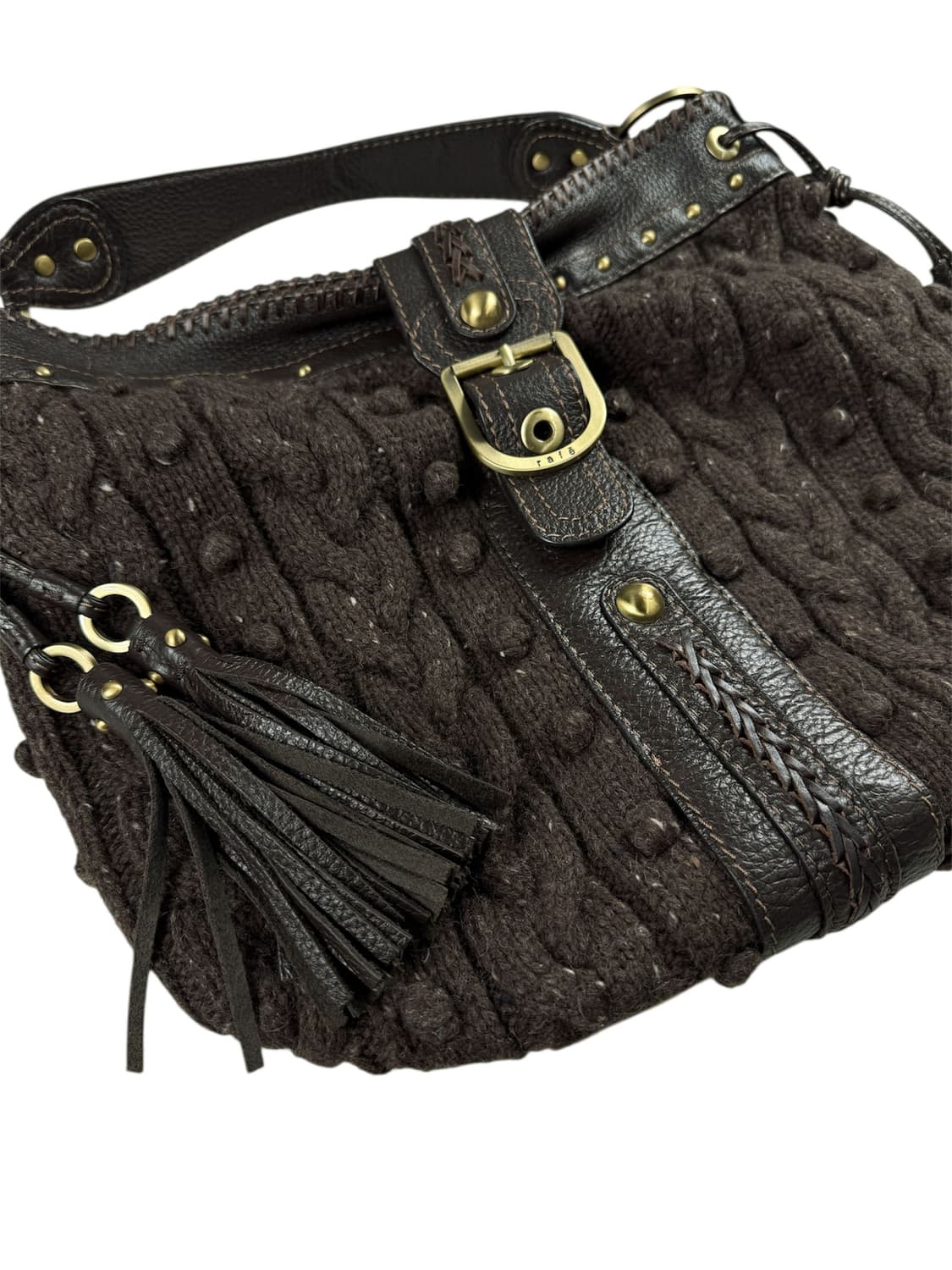 rafe new york 케이블 니트 숄더백 상품이미지3