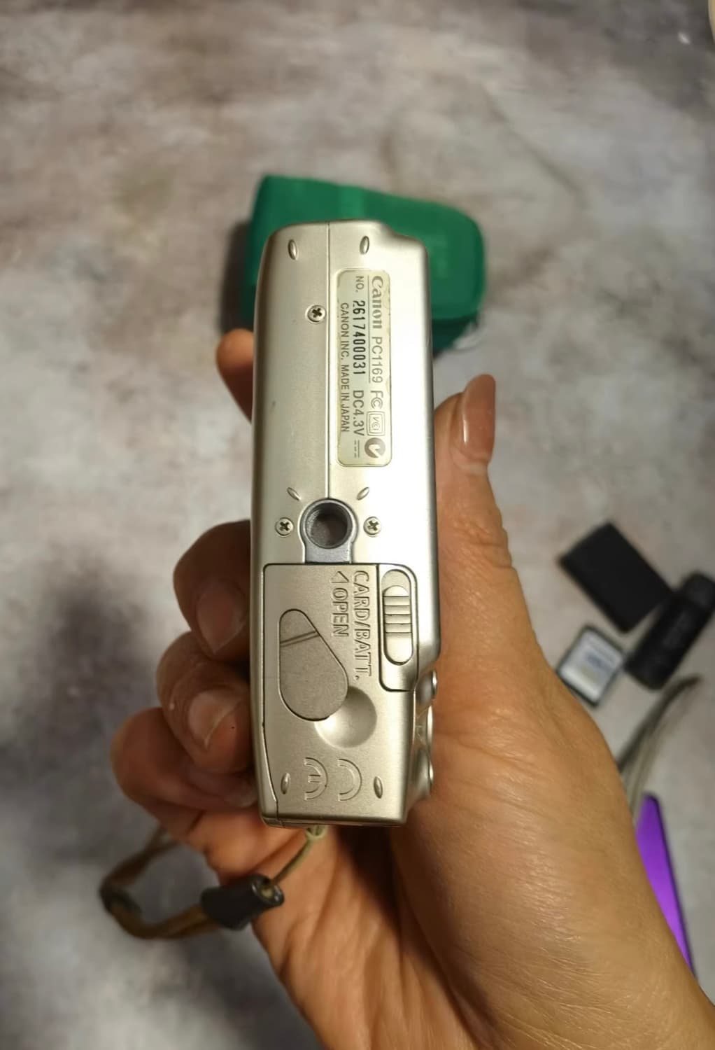 캐논 익시 700 (캐논 익서스 700 IXUS 700) 빈티지 디카 상품이미지10