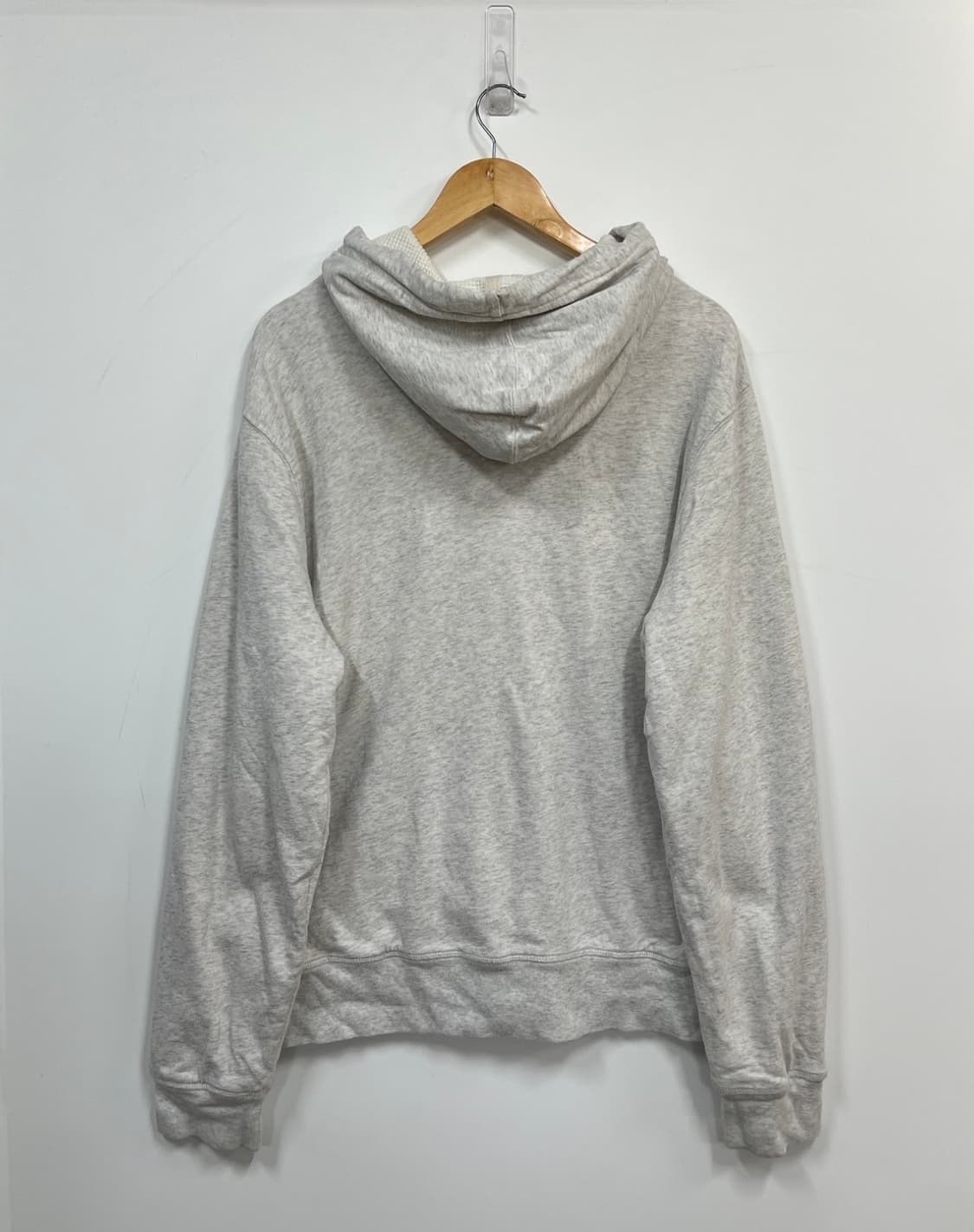 GAP 갭 레터링 빅로고 풀오버 아이보리 후드집업 상품이미지6