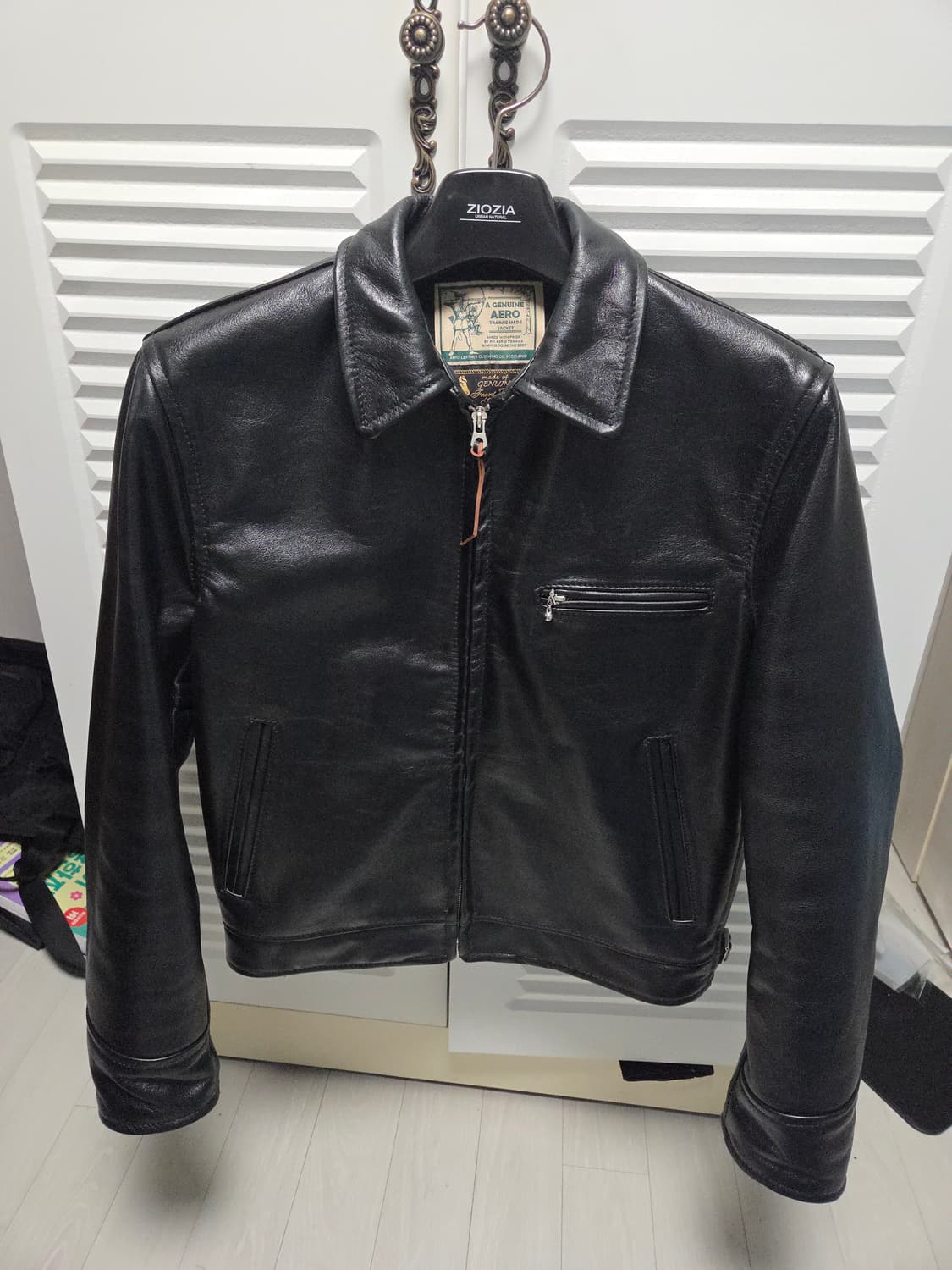 에어로레더 하이웨이맨  38사이즈 판매 상품이미지1