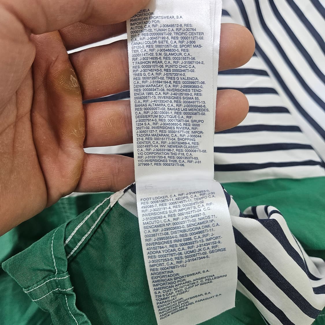 M 타미힐피거 스트라이프 셔츠 0304Y 상품이미지7