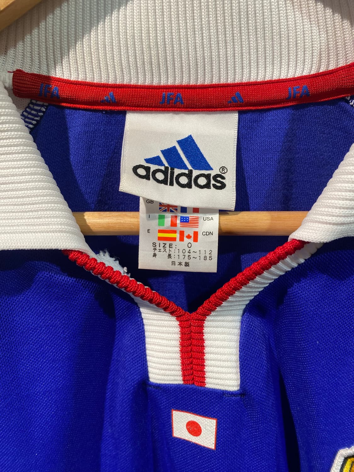 00-01 일본 국가대표 나카타 홈 (어센틱) 유니폼 상품이미지5