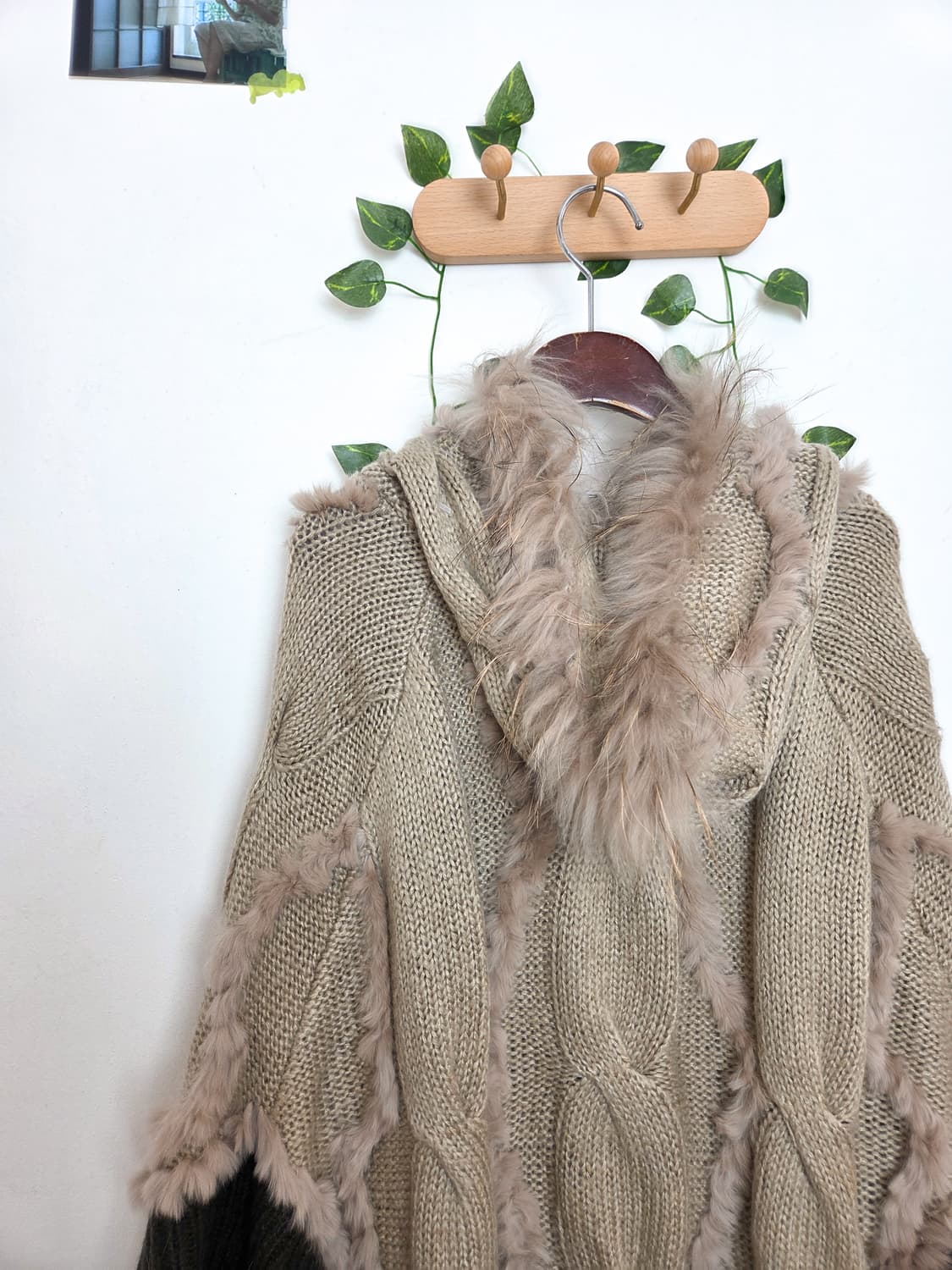 더블버튼 케이프 가디건 상품이미지5