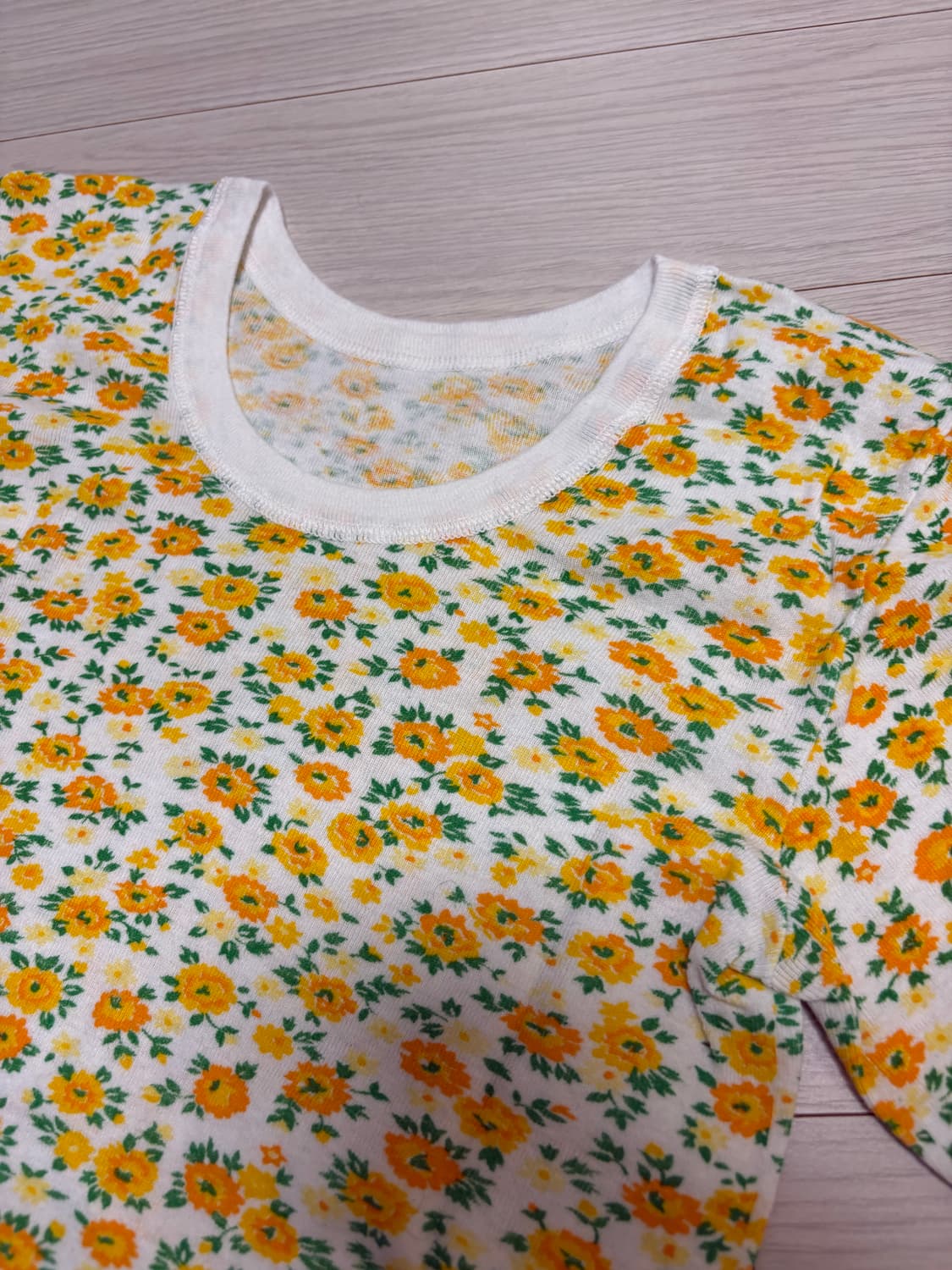 빈티지 선플라워 티셔츠 44-55 상품이미지1