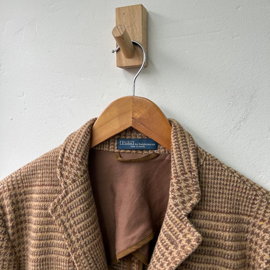 16490 - 폴로 랄프로렌 글렌 체크 울 블레이저 자켓 (38R) 상품이미지3