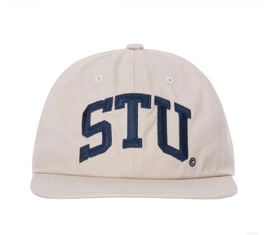 스투시 일자챙 캡 아이보리 상품이미지1