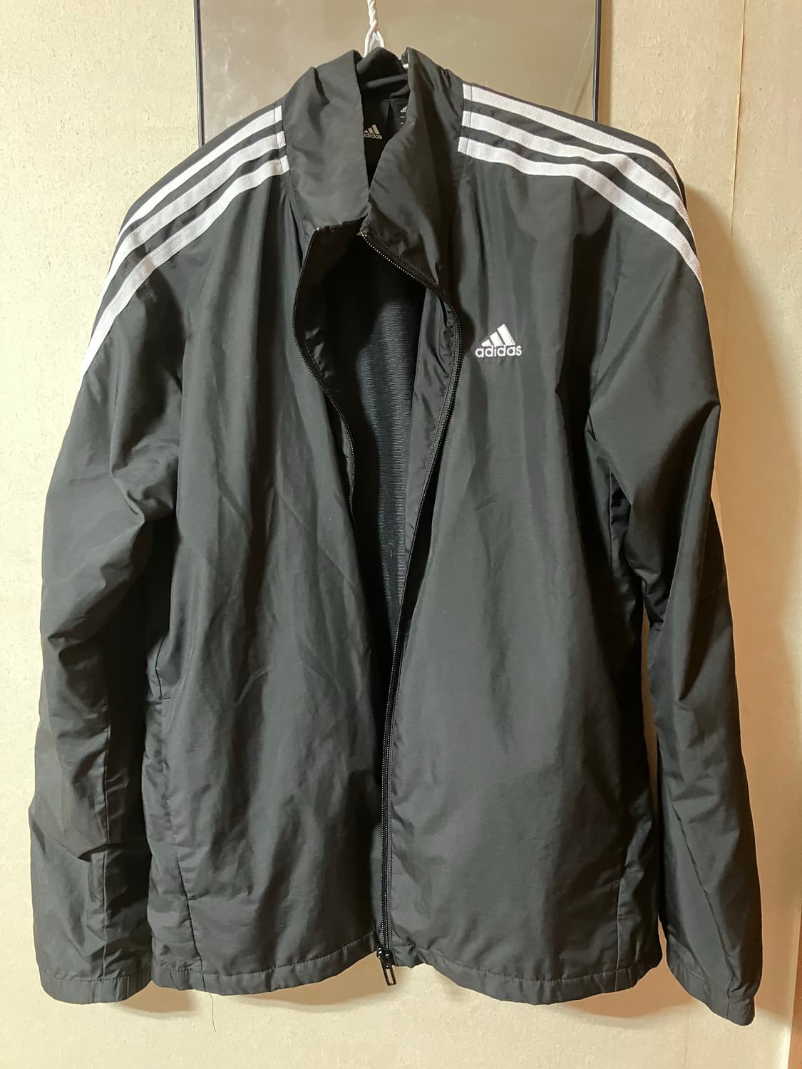 아디다스 여자 기모 바람막이 미디움 상품이미지1