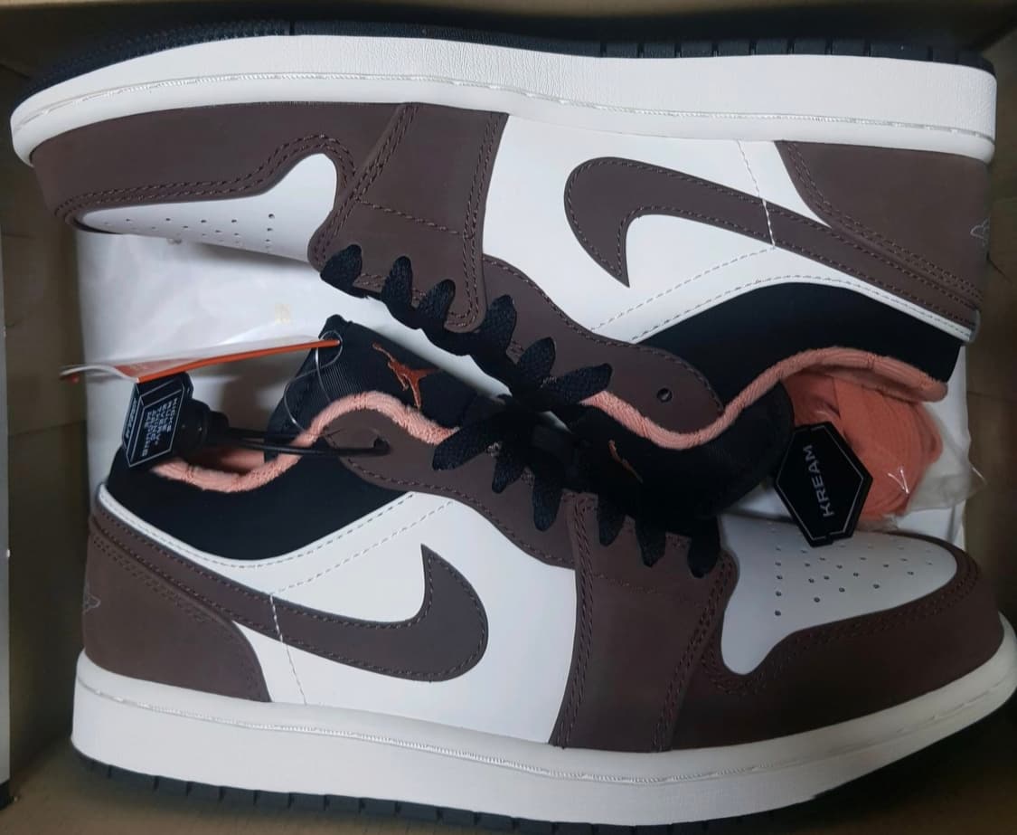 [250] 조던 1 로우 초콜릿 블리스 새상품 초콜렛 상품이미지2