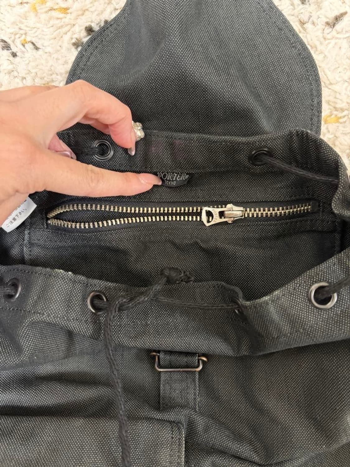 포터 생지데님 백팩 상품이미지3