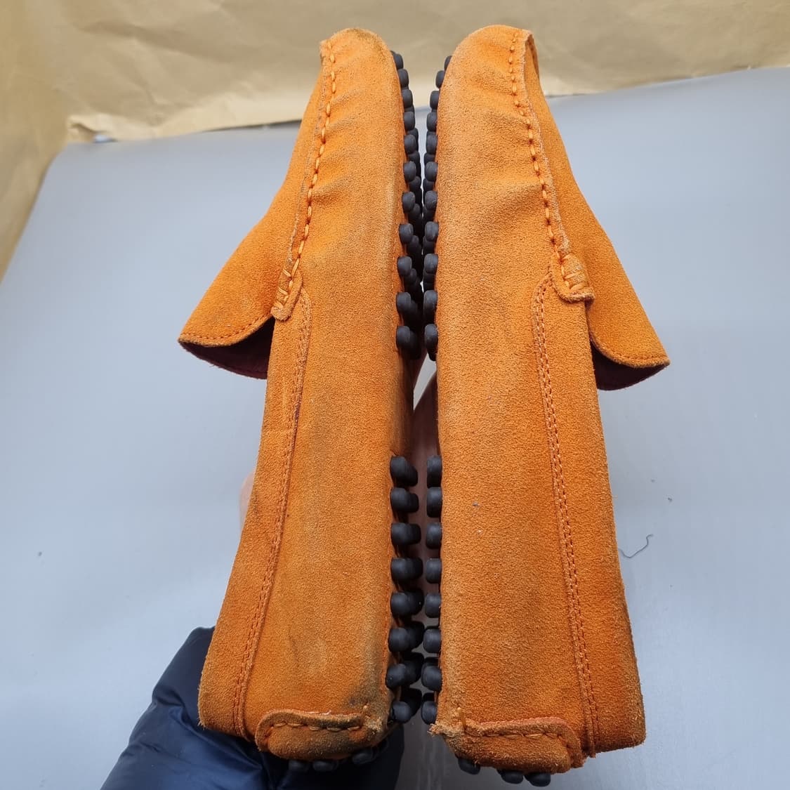 버건디 남자드라이빙슈즈 280 상품이미지5