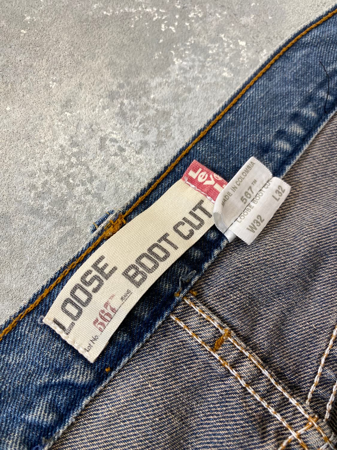 [36] 00s Levi's 567 리바이스 루즈핏 데님팬츠 상품이미지7