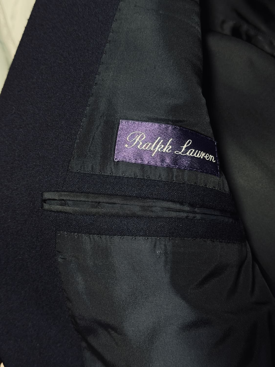 (명작,강추👍)랄프로렌 퍼플라벨 핸드메이드 캐시미어 자켓 블레이져 코트 상품이미지6