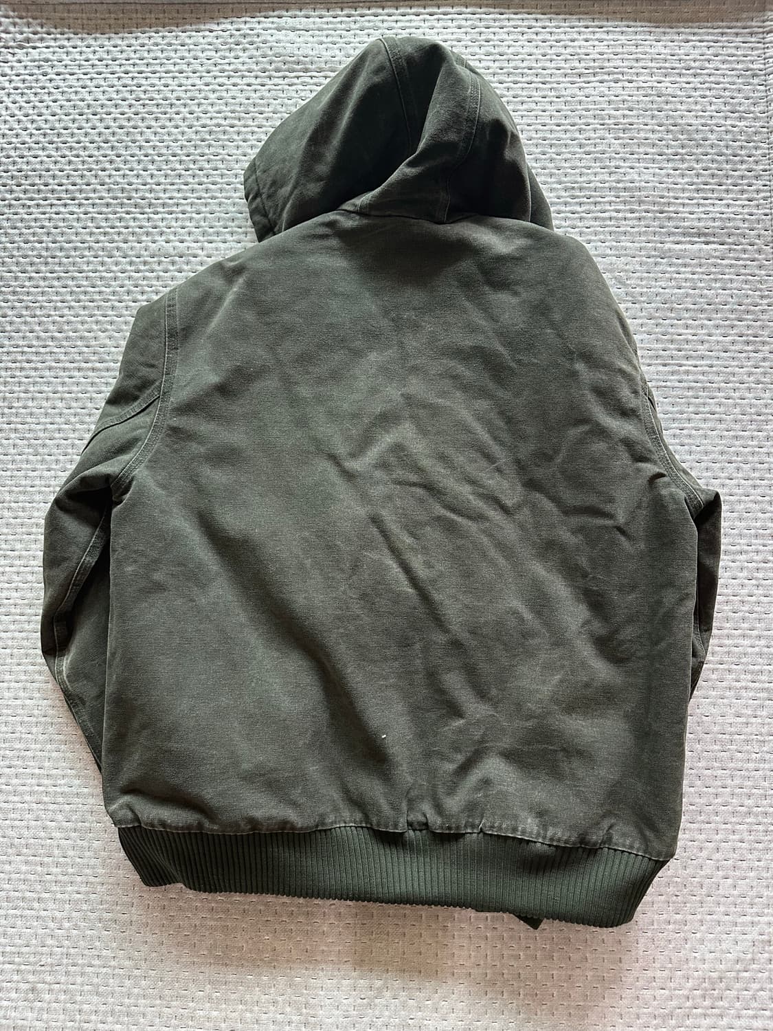[L] 칼하트 j130 샌드스톤 덕 액티브 자켓 모스 상품이미지3
