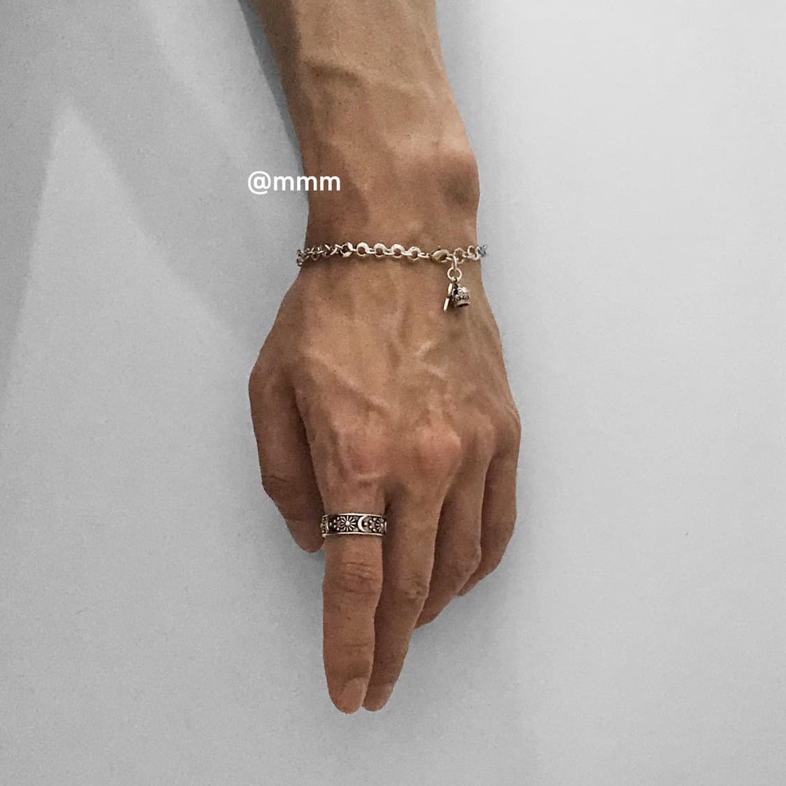 (Unisex) 웨스턴 크라운 체인팔찌 상품이미지9