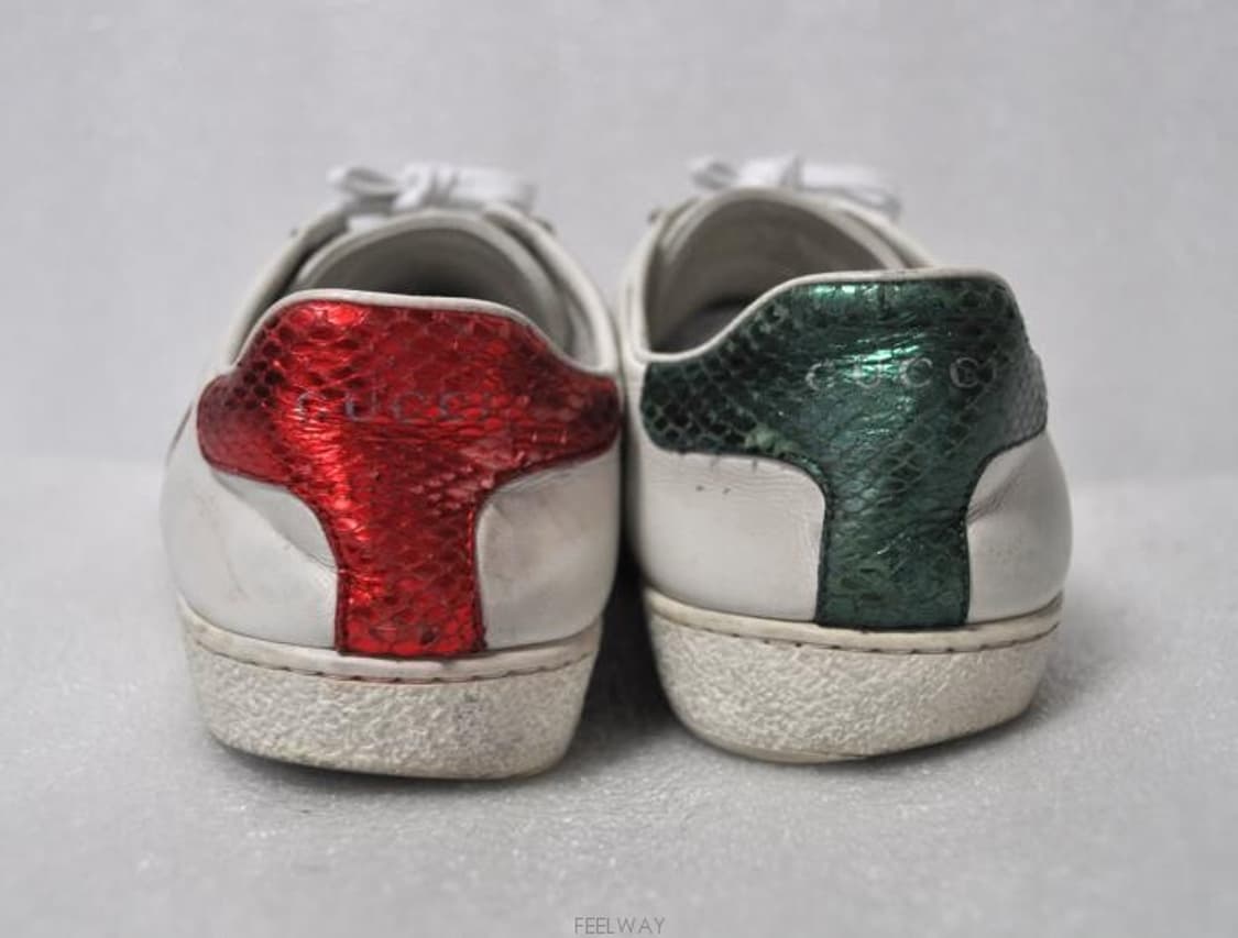 구찌/여성에이스하트자수스니커즈(사이즈225)정품 상품이미지5