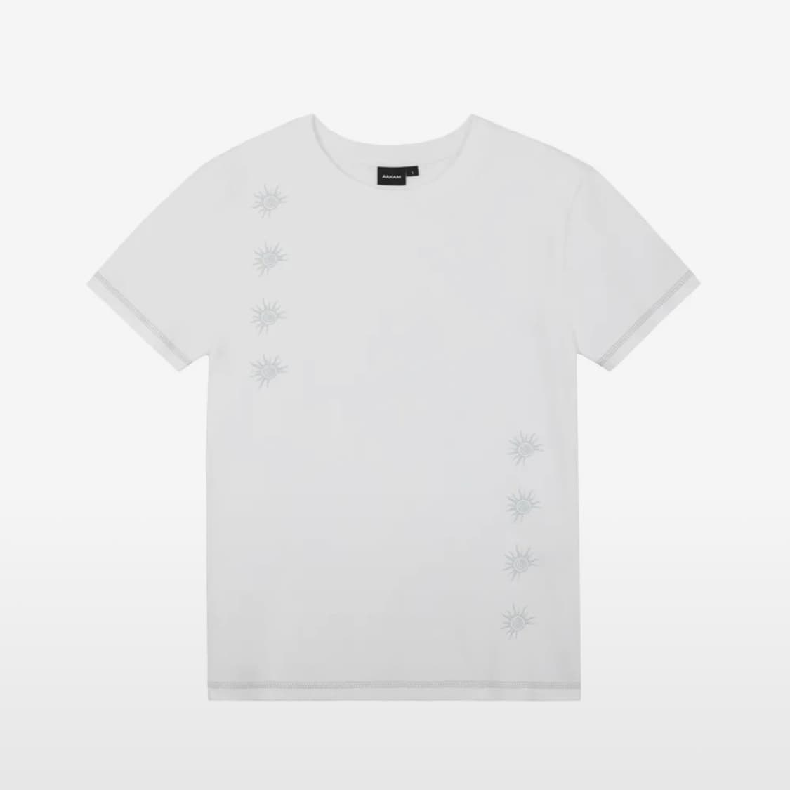 아캄 Cracked Sun Half Top (White) 상품이미지1