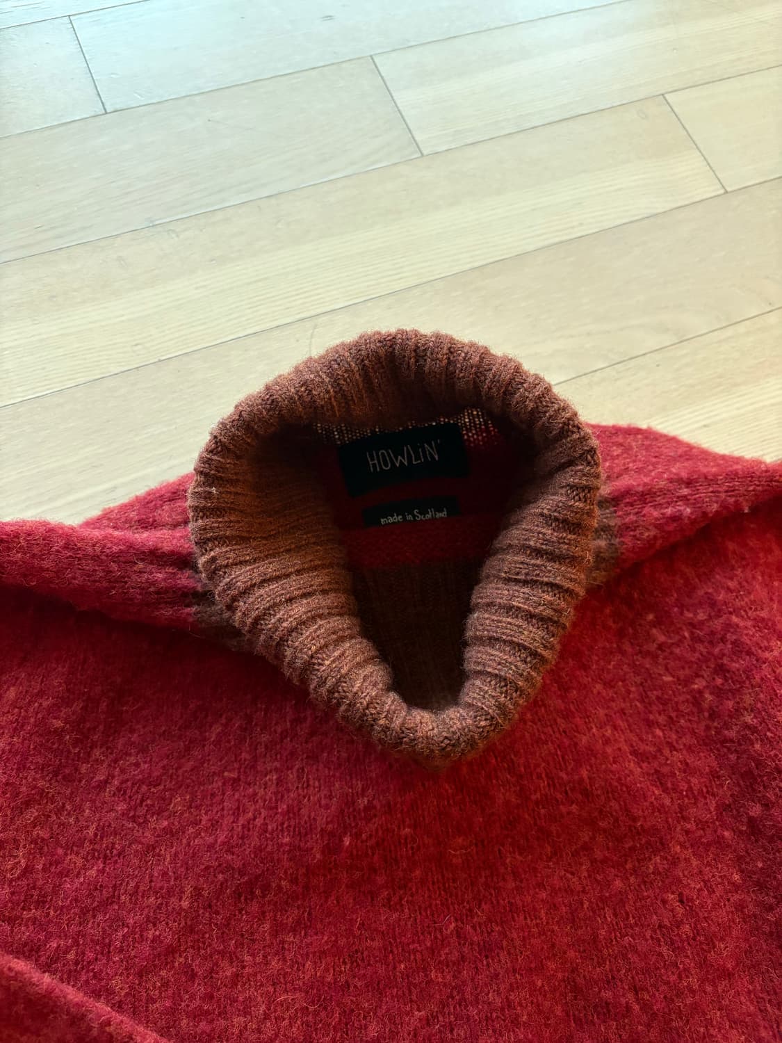 하울린 터틀넥 니트 상품이미지2