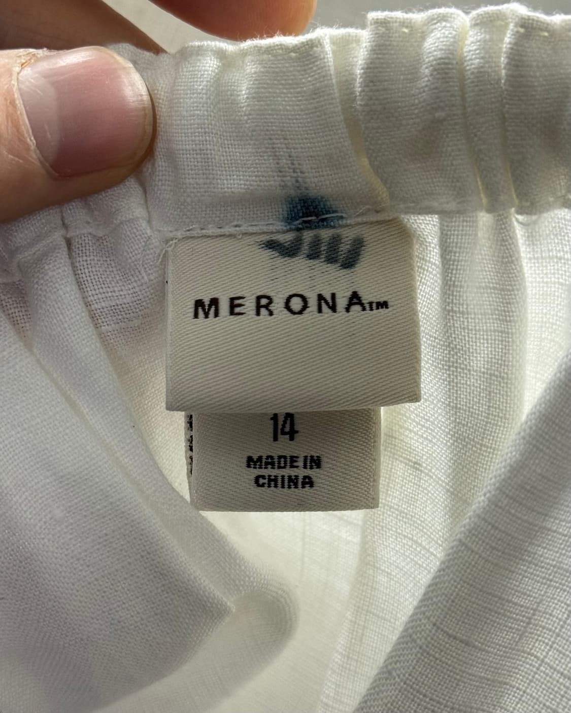 MERONA 린넨 마 캉캉 롱 치마 원피스 에스닉 여름 밴딩 보헤미안 상품이미지7