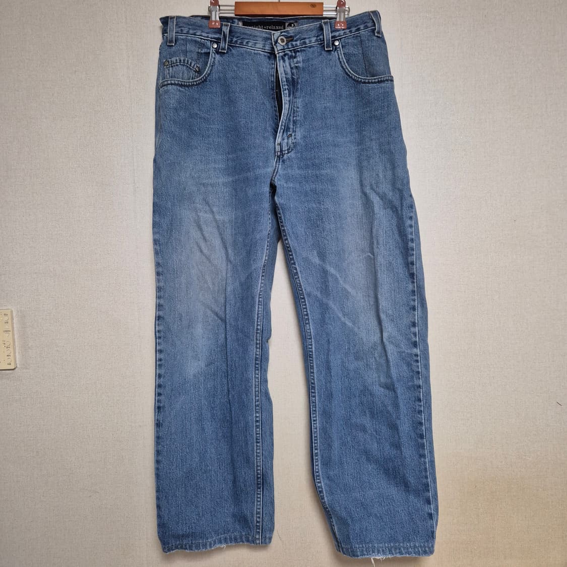90's Levis Made In USA 실버탭 루즈스트레이트 데님 상품이미지1