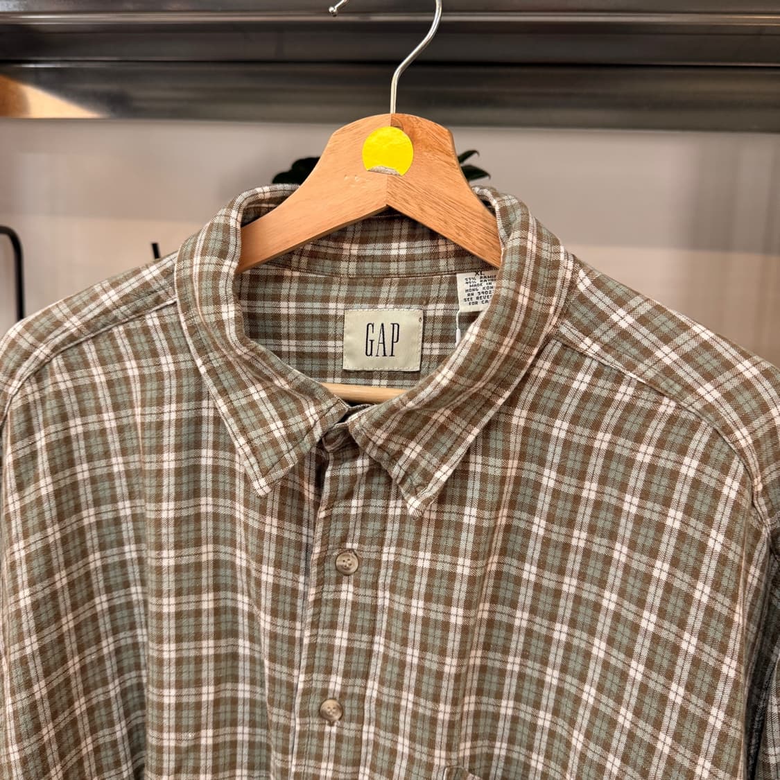 올드 갭 루즈핏 체크패턴 셔츠 XL XXL 상품이미지2