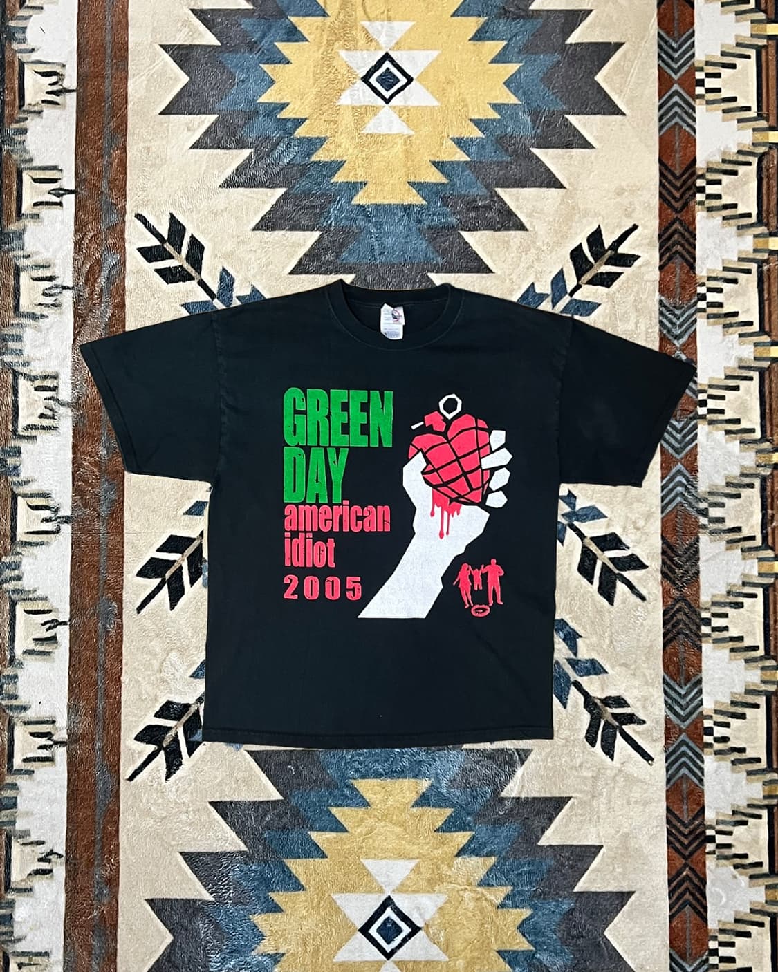 06’s Green Day American Idiot Tour shirt 상품이미지2