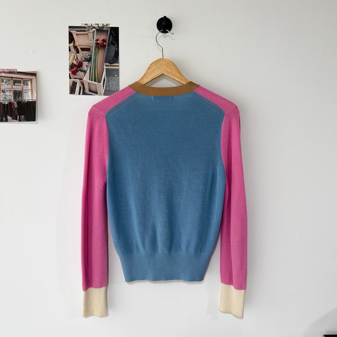 [S] SJYP 컬러블록 니트 가디건 상품이미지5