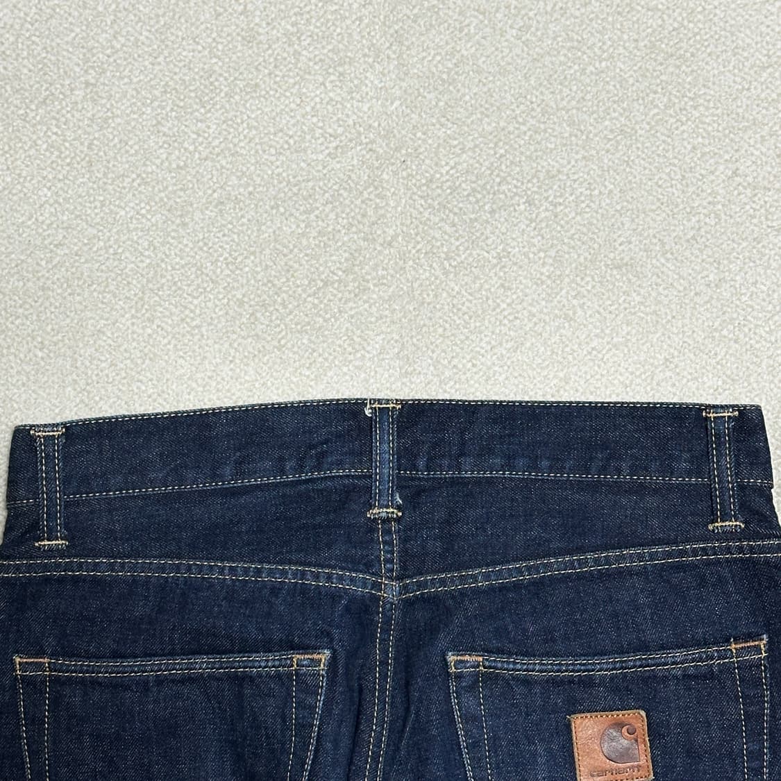 칼하트 클론다이크 숏 데님 팬츠 상품이미지4