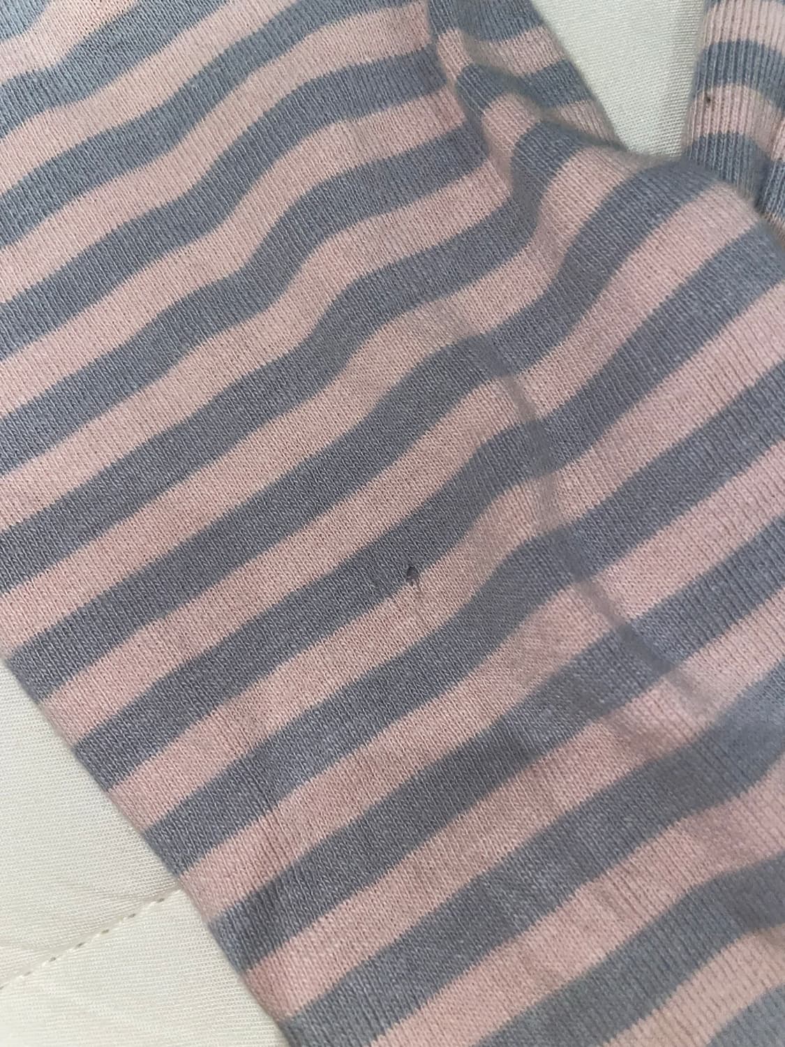 브랜디멜빌 롱슬리브 핑크그레이 zelly 스트라이프 상품이미지3