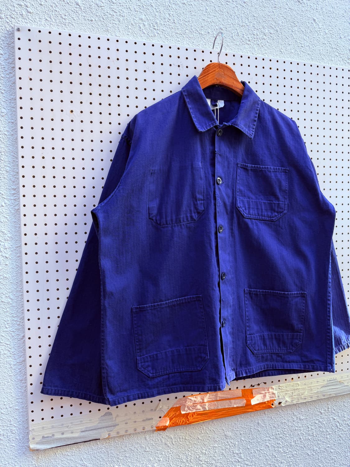 OLD VINTAGE HBT FRENCH 헤링본트윌코튼 프렌치워크자켓 상품이미지3