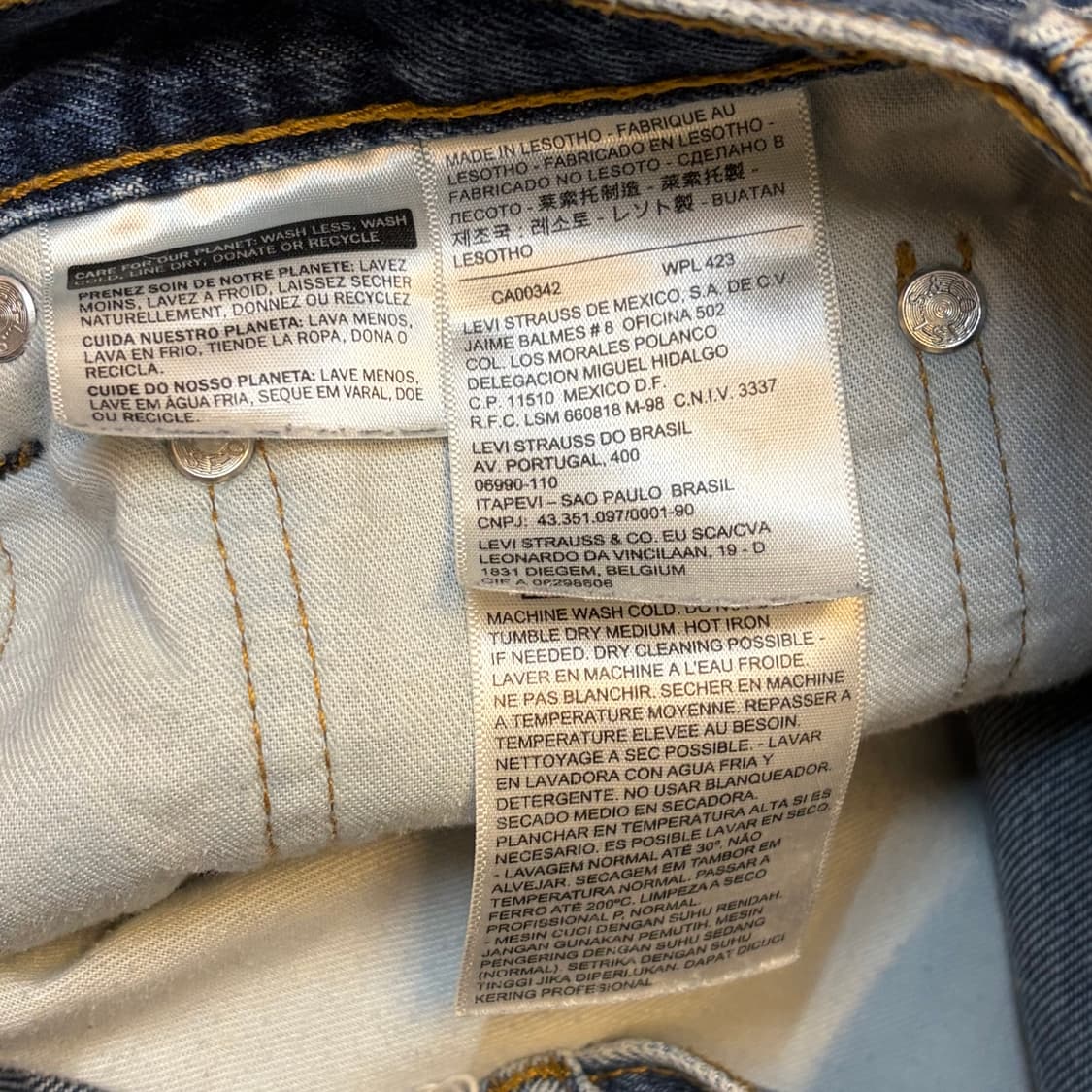 미국 빈티지 리바이스 517 부츠컷 청바지 데님팬츠 상품이미지3