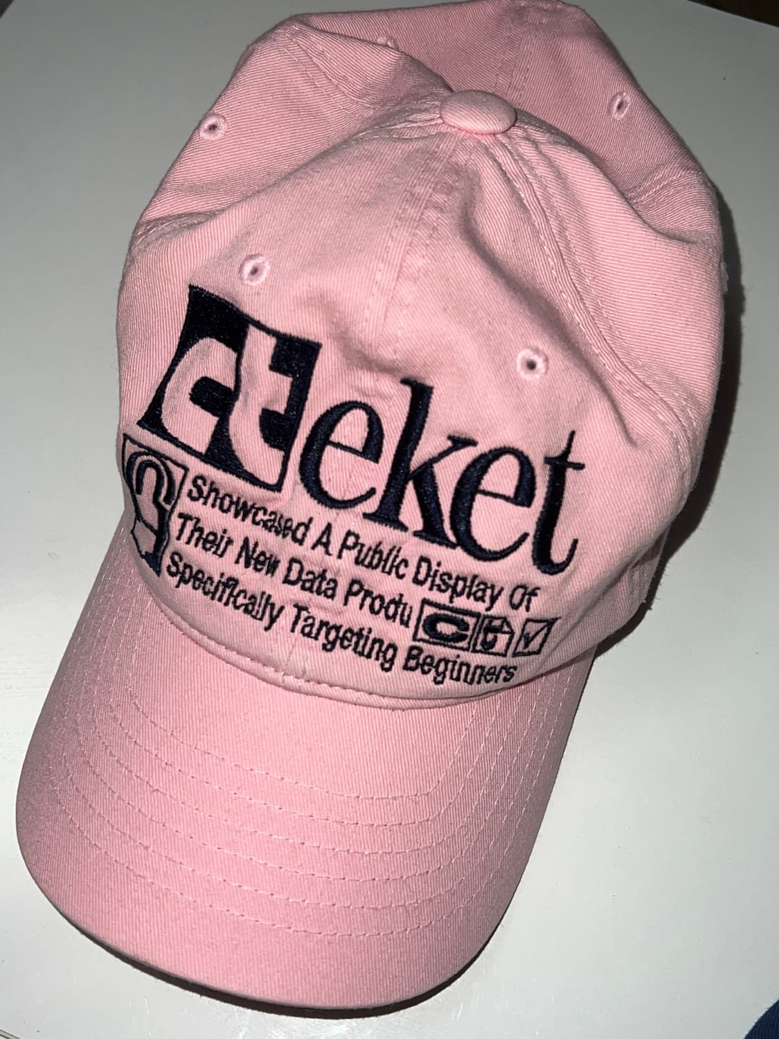 테켓 플랜캡 핑크  상품이미지1