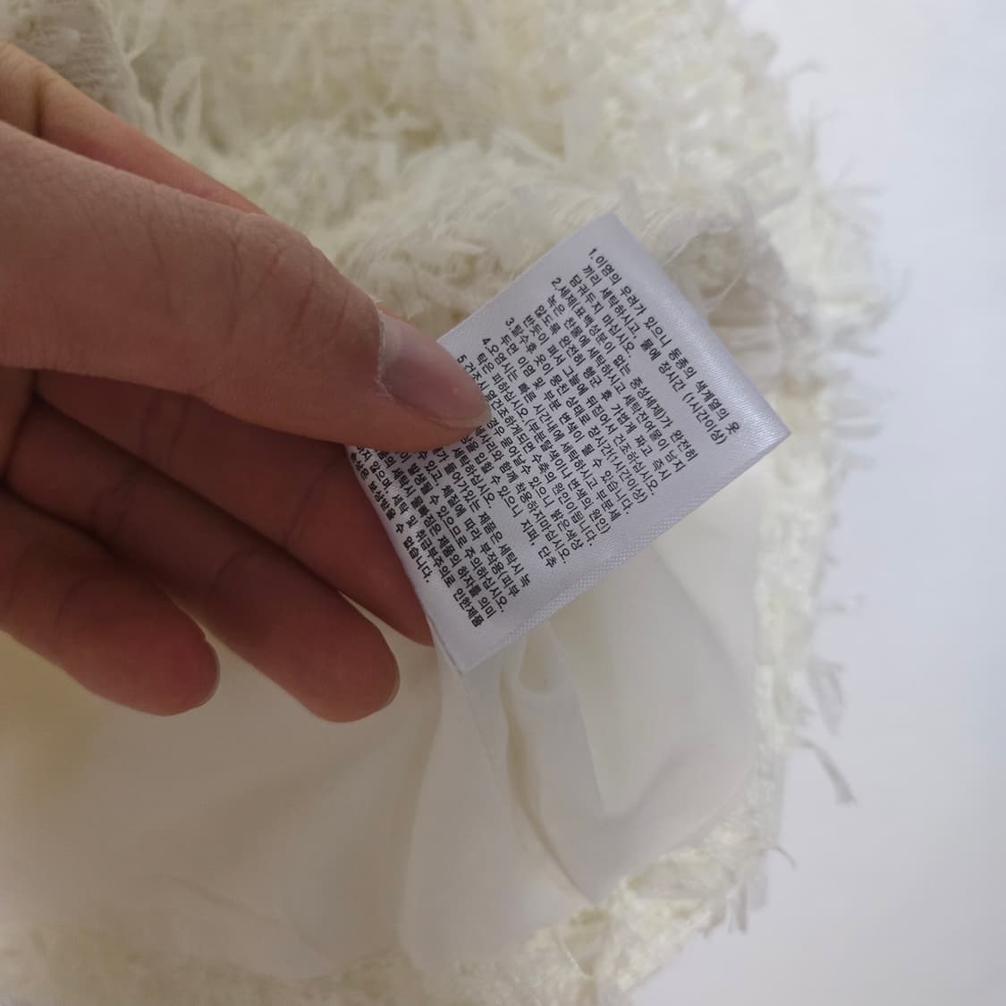 드헤베 스퀘어 넥 트위드 썸머 자켓 / 여성 자켓/ 여자 자켓  상품이미지5