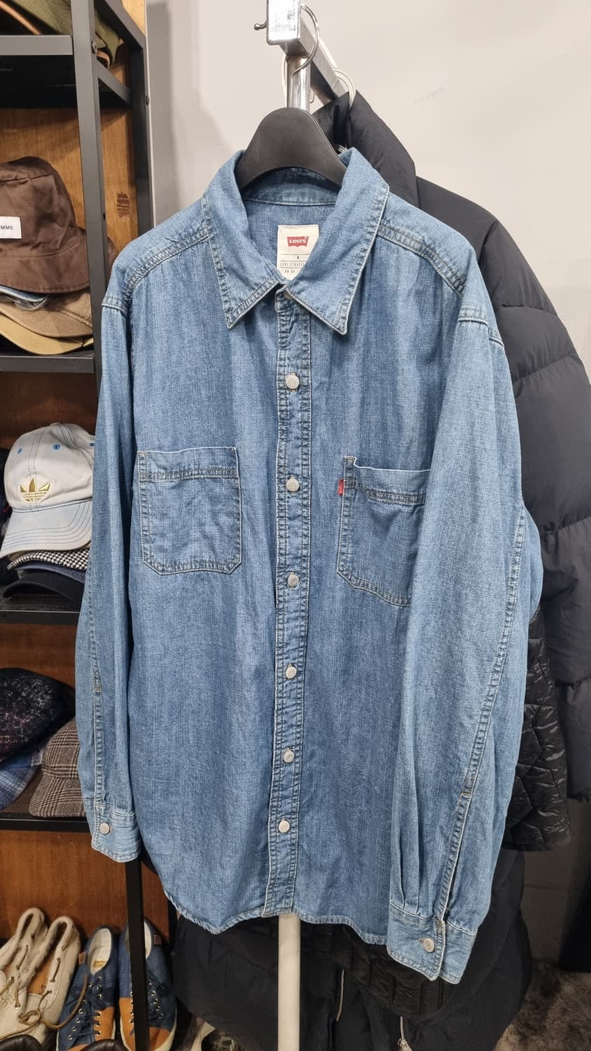 리바이스 청남방 m(국내100~105) 이염 하자xx 상품이미지1