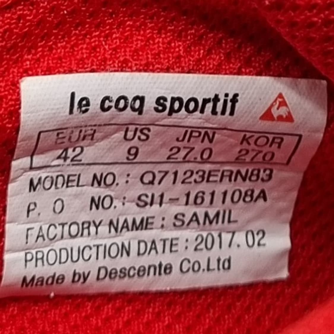 르꼬끄 남성운동화270  상품이미지6