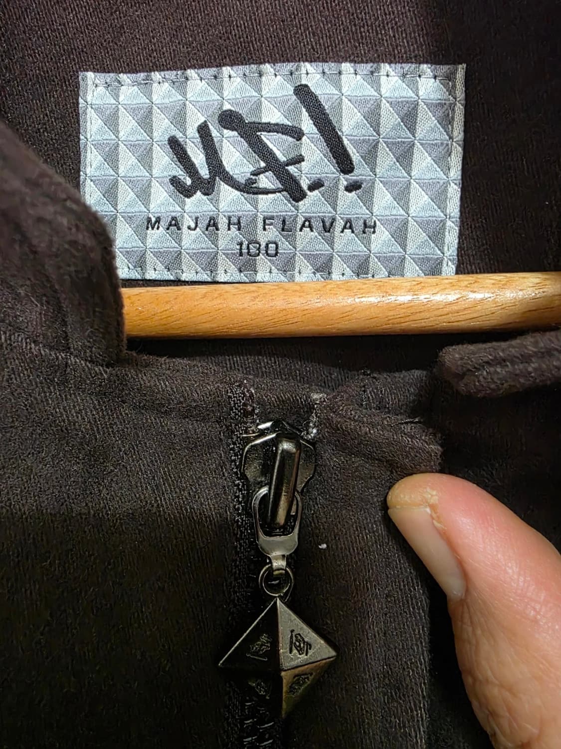 Majah Flavah 마자 플라바 몰스킨 헌팅 자켓 100 상품이미지2