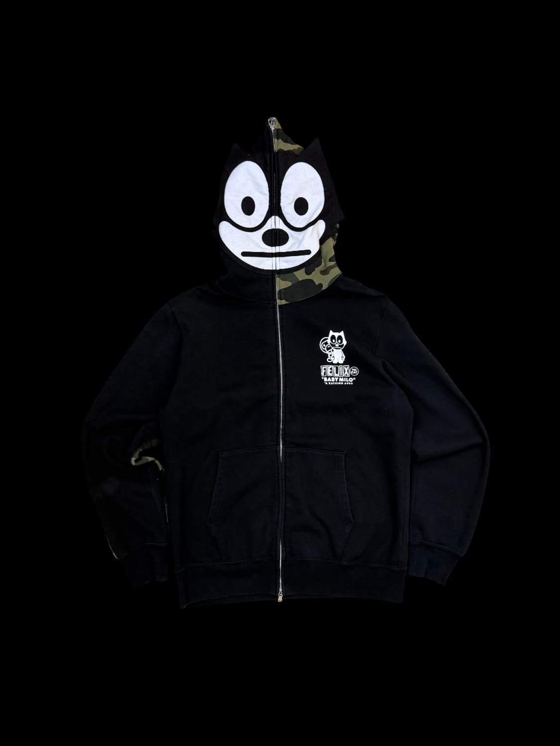 BAPE × Baby Milo × Felix Full Zip Hoddie 상품이미지1