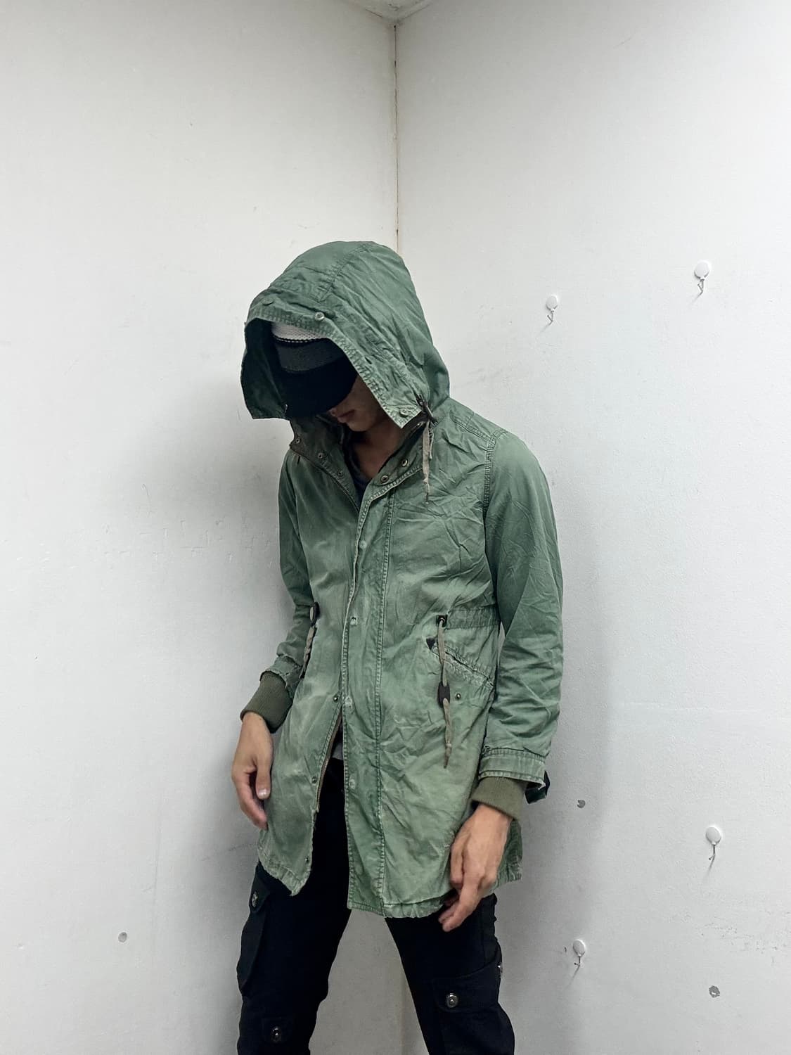 “Back number” Y2K Mood Green Field Jacke 상품이미지9