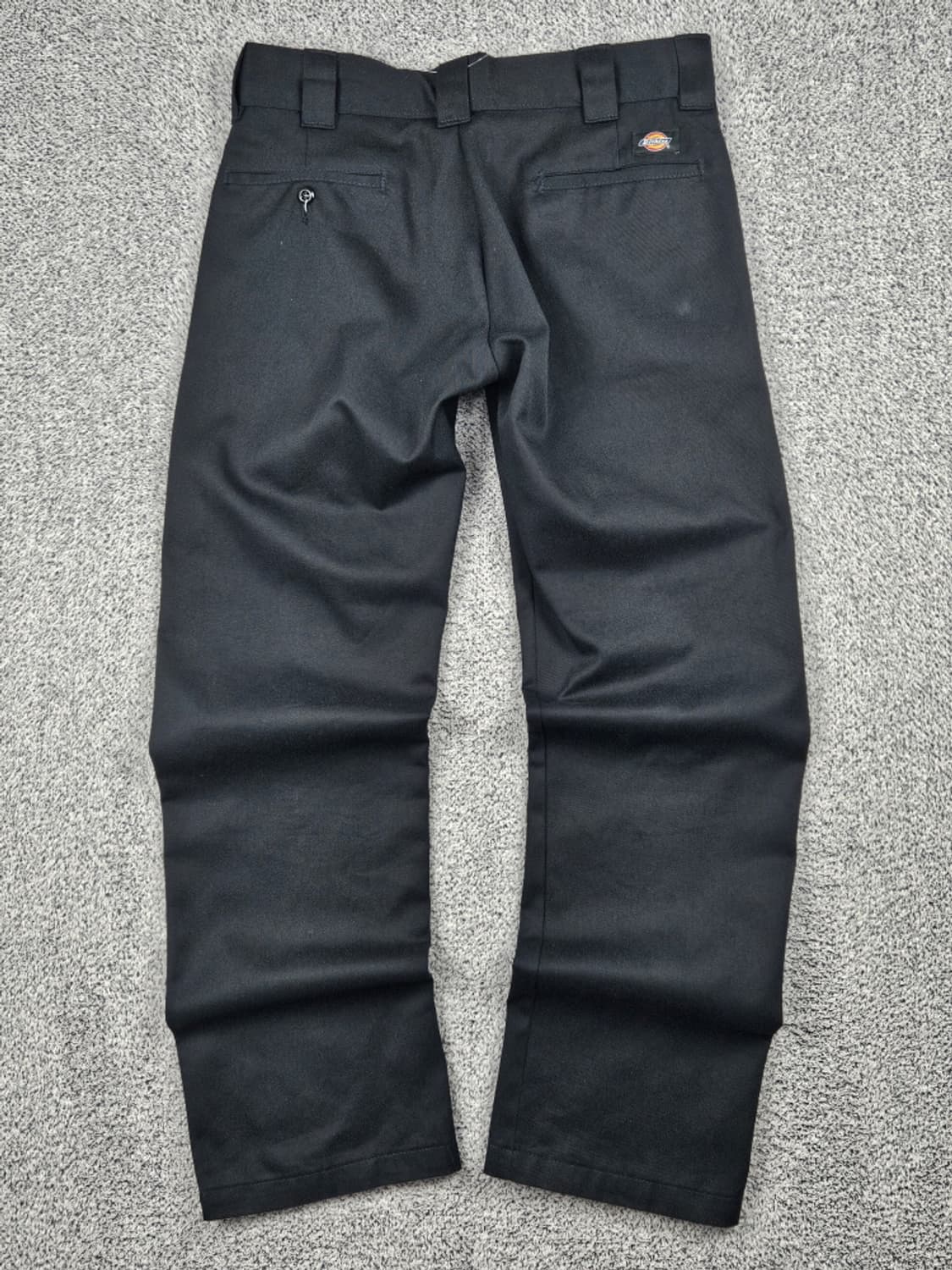 디키즈 베이직 블랙 스트레이트 코튼 팬츠 ( 30X32 )/ 10228 상품이미지1