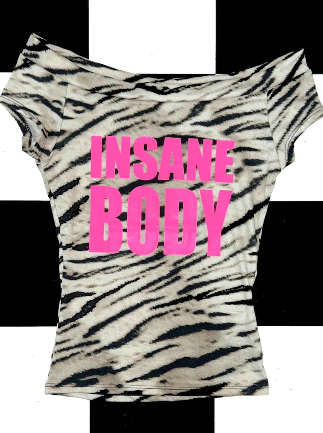 OMIGHTY INSANE BODY 보트넥 탑 상품이미지2