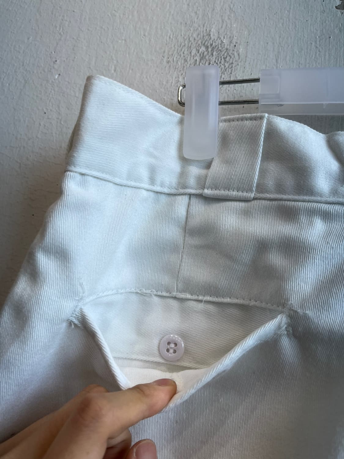 디키즈 화이트 팬츠 Made in USA  상품이미지7