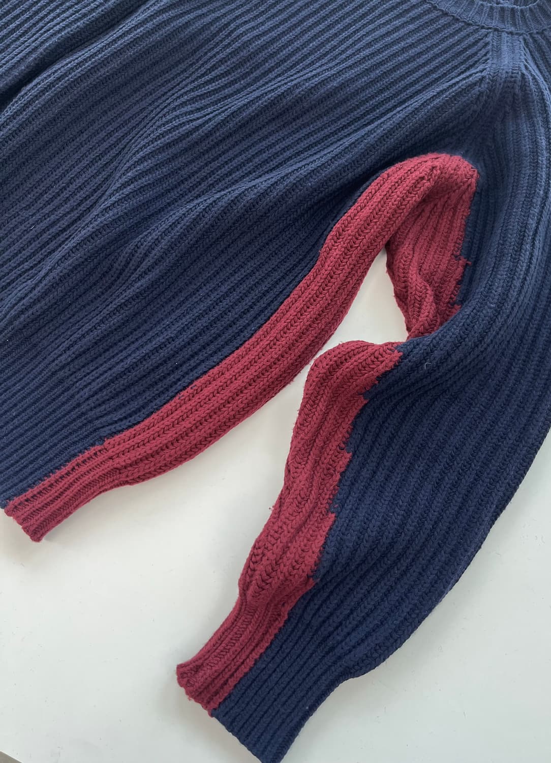 liful two tone knit 상품이미지3