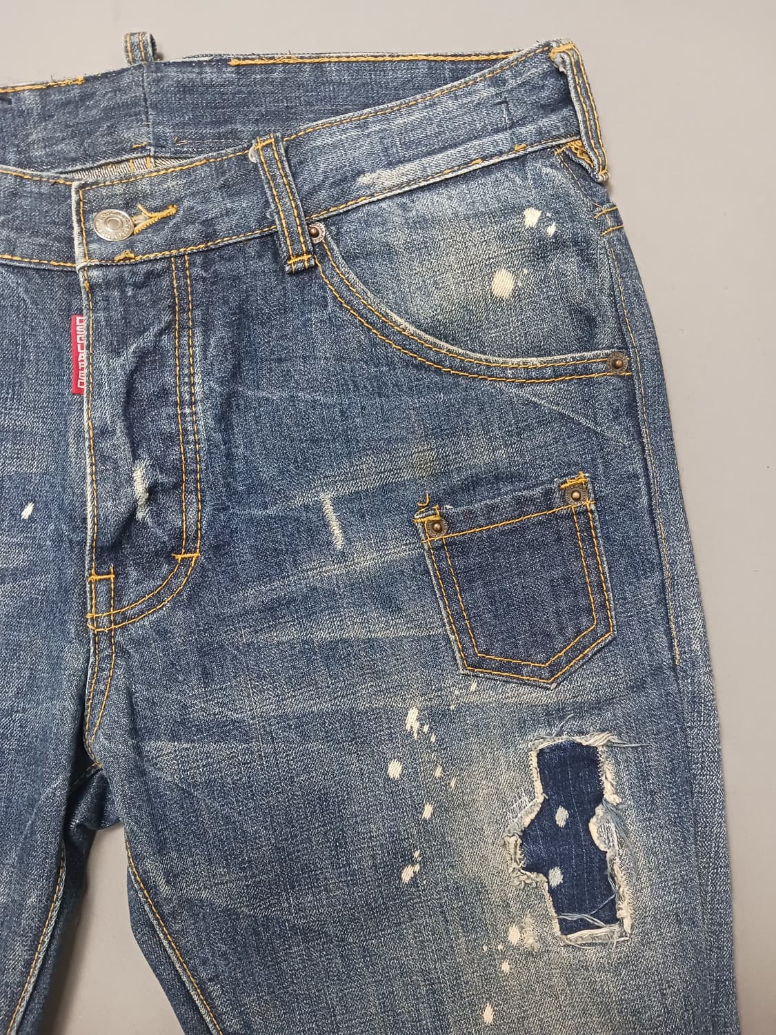 [31] 디스퀘어드2 미니포켓 슬림진 청바지 상품이미지4