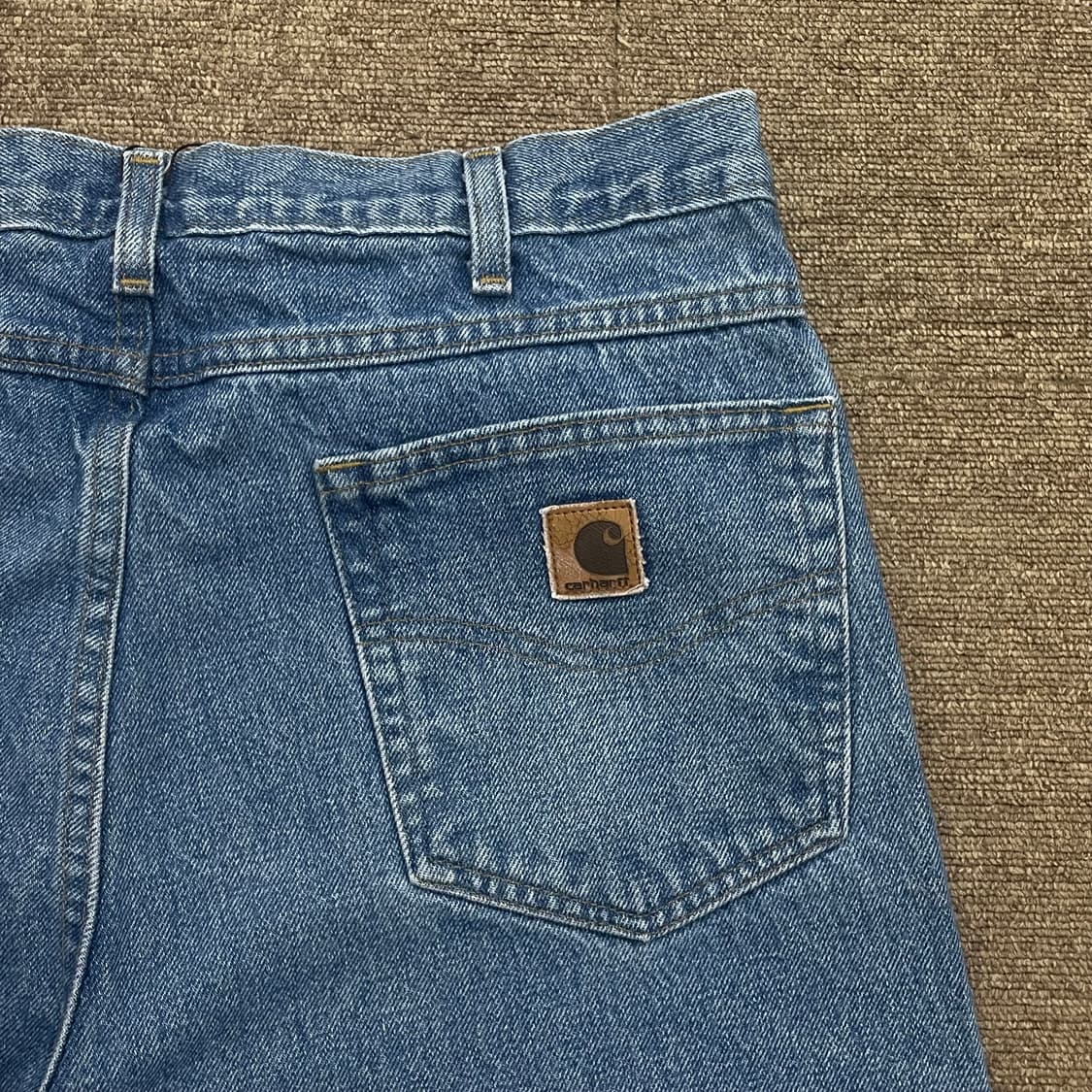 (36) Carhartt 칼하트 데님 쇼츠 반바지 상품이미지2