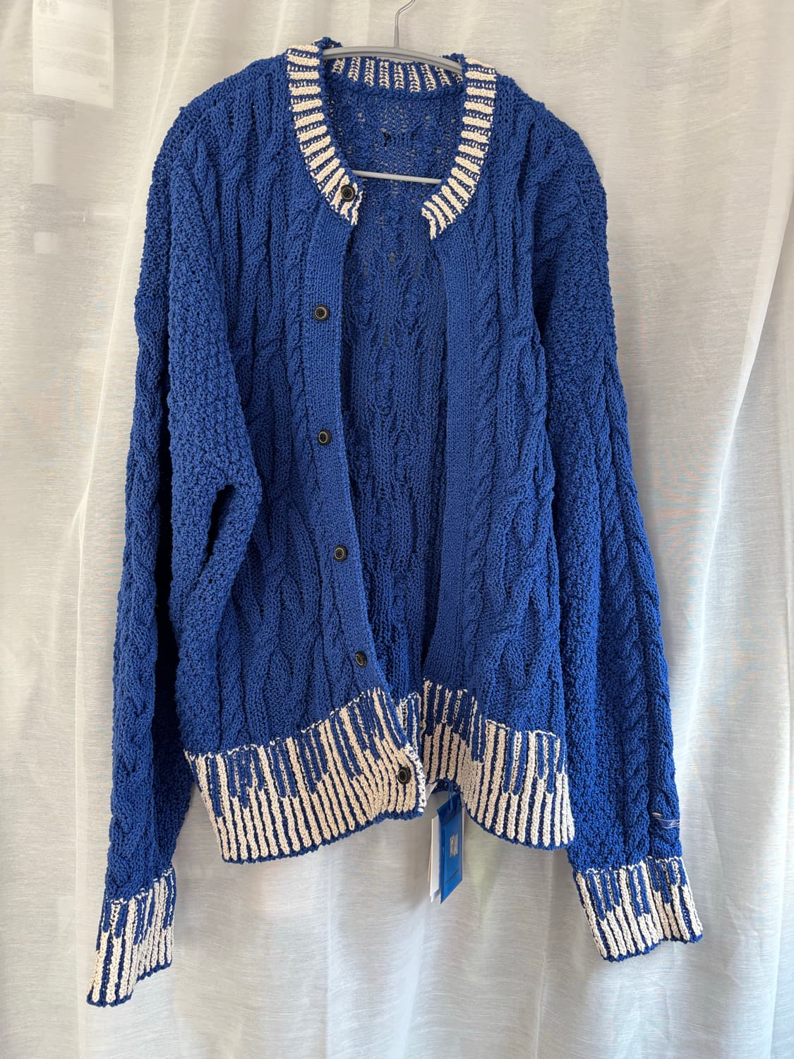 아더에러 Tave cardigan Z-Blue 상품이미지1